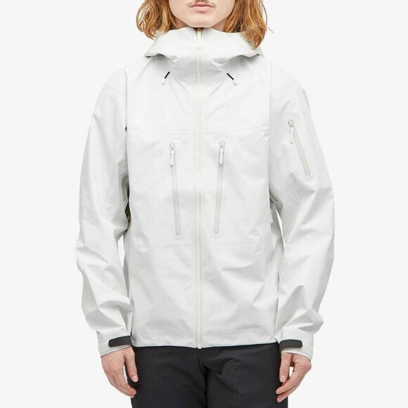ARC'TERYX Men's Alpha SV Jacket Size XL In Whiteout - Picture 2 of 13